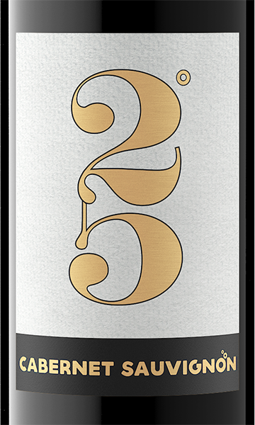 25 Degrees 2020 Cabernet Sauvignon Maule Valley DO, Chile