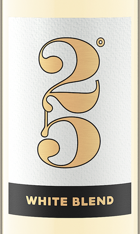 25 Degrees 2021 White Blend Maule Valley DO, Chile