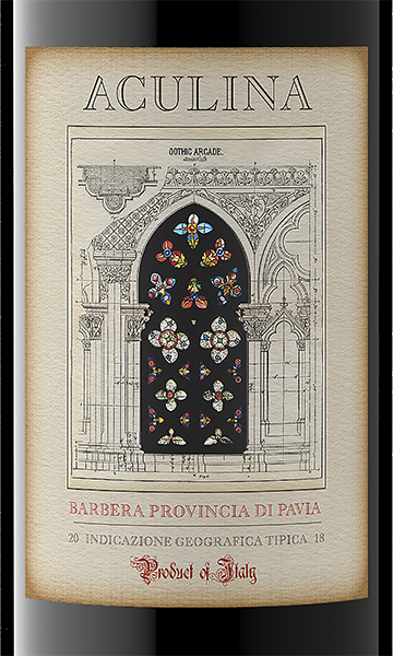 Aculina 2018 Barbera Provincia di Pavia IGT, Italy
