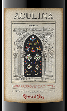 Aculina 2018 Barbera Provincia di Pavia IGT, Italy