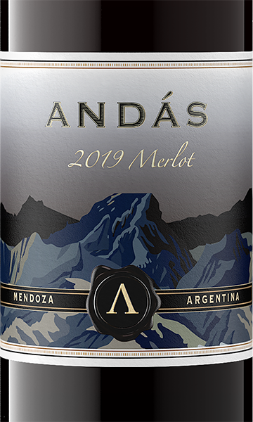 Andás 2019 Merlot Mendoza, Argentina