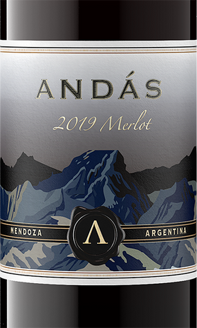 Andás 2019 Merlot Mendoza, Argentina