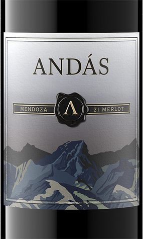 Andás 2021 Merlot Mendoza, Argentina