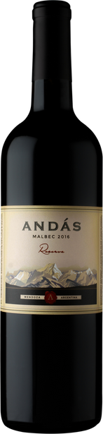 Andás 2016 Malbec Reserva Mendoza, Argentina