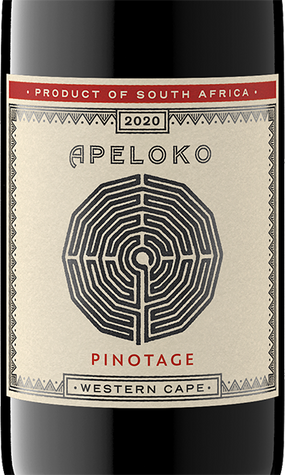 Apeloko 2020 Pinotage Western Cape, South Africa