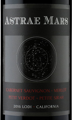 Astrae Mars 2016 Red Wine California