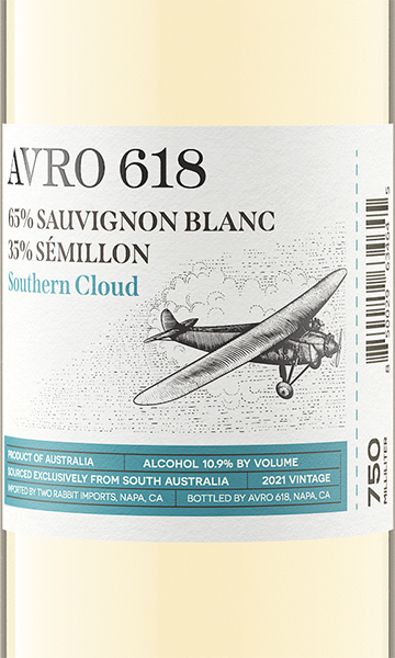 Avro 618 2021 Southern Cloud Sauvignon Blanc – Sémillon South Australia
