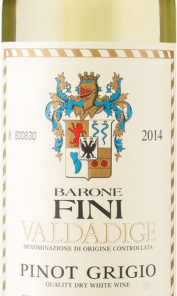 Barone Fini 2014 Pinot Grigio Trentino-Valdadige DOC Italy