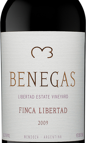 Benegas 2009 Finca Libertad Estate Red Wine Mendoza Argentina