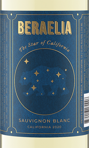 Beraelia 2020 Sauvignon Blanc, California