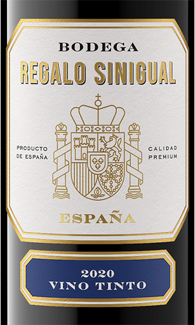 Bodega Regalo Sinigual 2020 Vino Tinto, Spain
