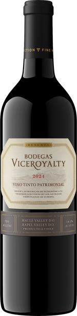 Bodegas Viceroyalty 2024 Vino Tinto Patrimonial, Chile