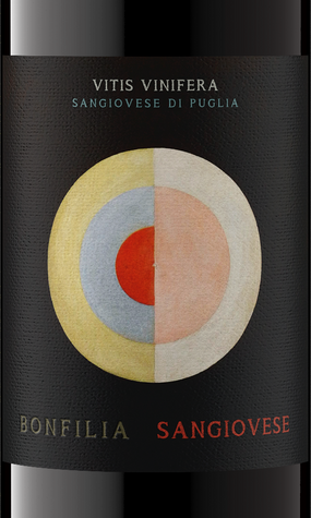 Bonfilia 2024 Sangiovese Front Label