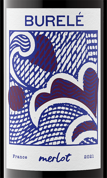 Burelé 2021 Merlot Pays d'Oc IGP, France