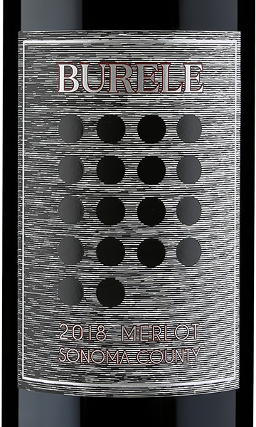 Burele 2018 Merlot Sonoma County, California
