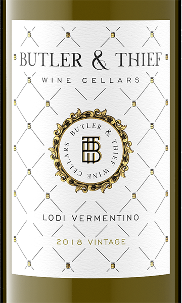 Butler and Thief 2018 Vermentino Lodi, California