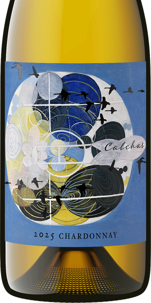 Calchas Chardonnay Front Label