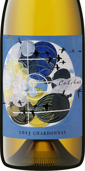Calchas Chardonnay Front Label
