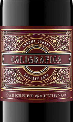 Caligrafica Cabernet Sauvignon Label