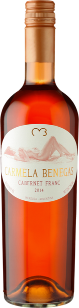 Carmela Benegas 2014 Cabernet Franc Rosé Mendoza Argentina