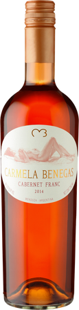 Carmela Benegas 2014 Cabernet Franc Rosé Mendoza Argentina