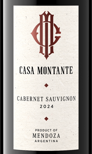 Casa Montante 2024 Cabernet Sauvignon Front Label