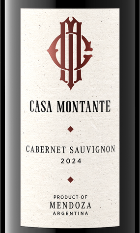 Casa Montante 2024 Cabernet Sauvignon Front Label