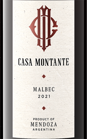 Casa Montante 2021 Malbec Mendoza, Argentina