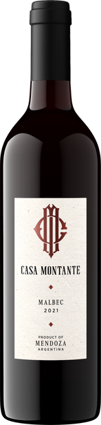 Casa Montante 2021 Malbec Mendoza, Argentina