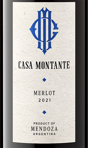 Casa Montante 2021 Merlot Mendoza, Argentina