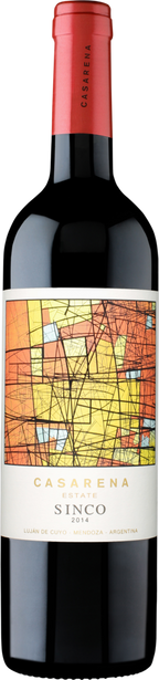 Casarena 2014 Estate Sinco Red Blend Lujan de Cuyo Mendoza Argentina