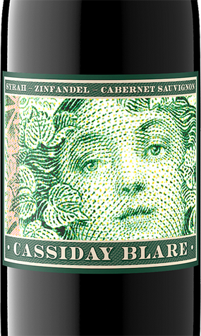 Cassiday Blare 2018 65% Syrah–32% Zinfandel–3% Cabernet Sauvignon California