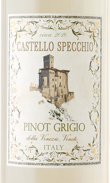 Castello Specchio 2016 Pinot Grigio Venezie Italy