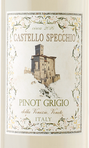 Castello Specchio 2016 Pinot Grigio Venezie Italy