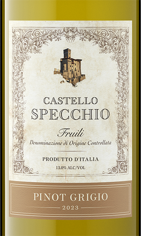 Castello Specchio 2023 Pinot Grigio DOC Fruili, Italy