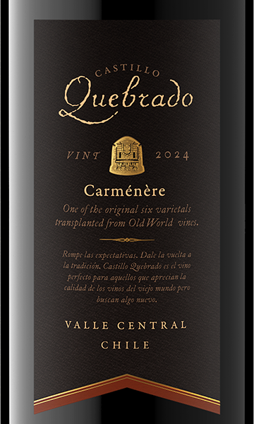 Castillo Quebrado Carmenere Label