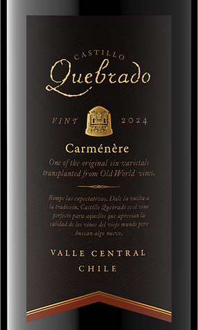 Castillo Quebrado Carmenere Label