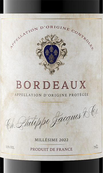 Ch. Philippe Jacques & Co. 2022 Red Blend Bordeaux AOC, France