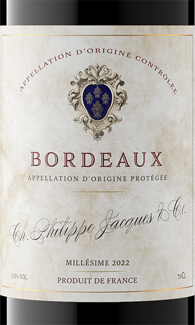 Ch. Philippe Jacques & Co. 2022 Red Blend Bordeaux AOC, France