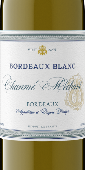 Chanme Mechant Bordeaux Blanc Label