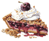 A figure representing the Cherry Pie tasting note.