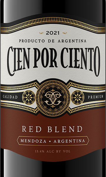 Cien por Ciento 2021 Red Blend Mendoza, Argentina