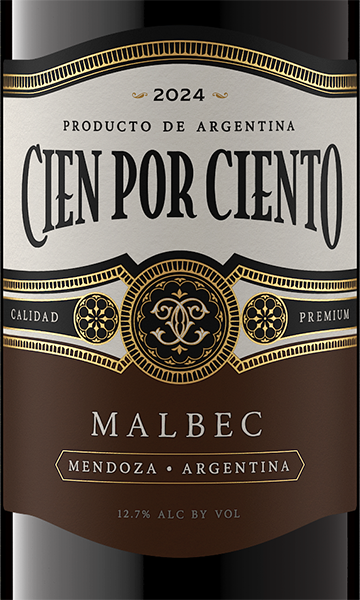 Cien por Ciento 2024 Malbec Mendoza, Argentina