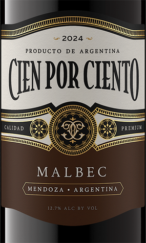 Cien por Ciento 2024 Malbec Mendoza, Argentina