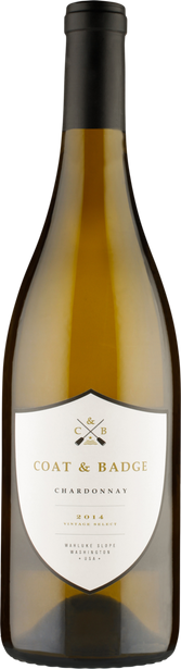 Coat & Badge 2014 Chardonnay Wahluke Slope Washington