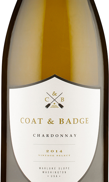 Coat & Badge 2014 Chardonnay Wahluke Slope Washington