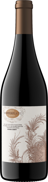 Copperplate 2020 Syrah Sonoma County, California