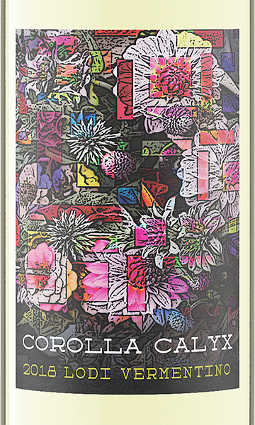 Corolla Calyx 2018 Vermentino Lodi, California