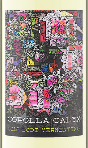 Corolla Calyx 2018 Vermentino Lodi, California