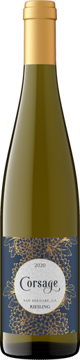 Corsage 2020 Sweet Aromatic Riesling San Bernabe, California